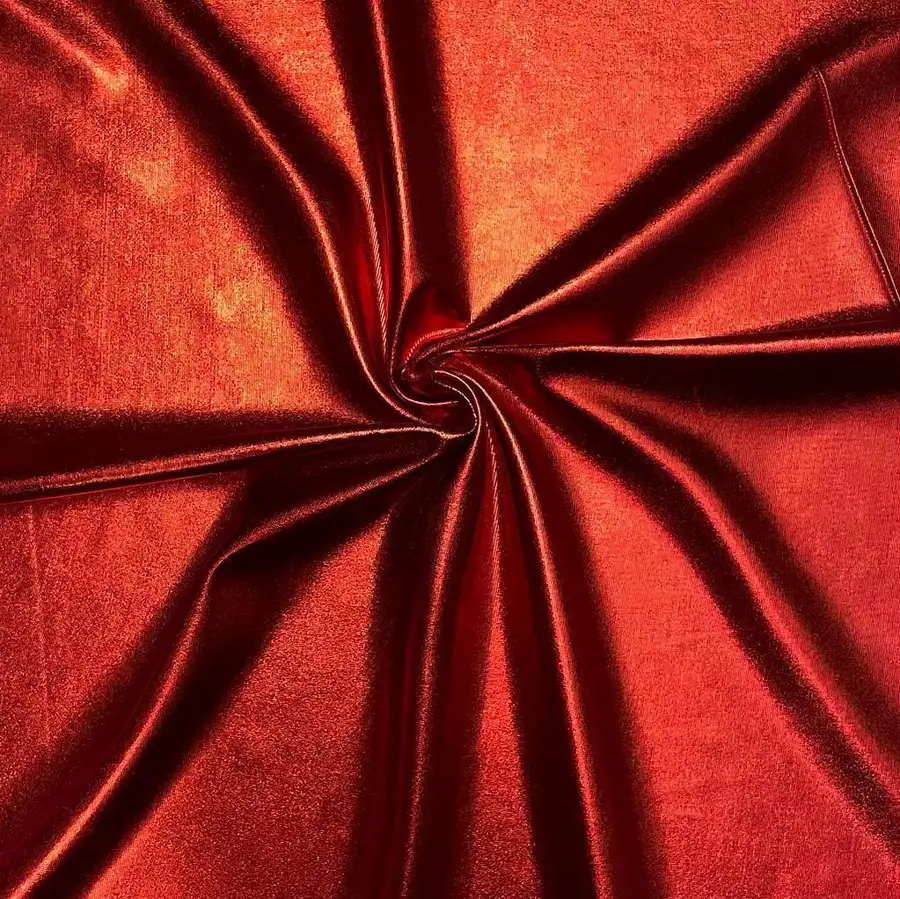 Échantillon du tissu Lame Rouge