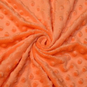 Minky Kropki Soczysty Pomarańcz