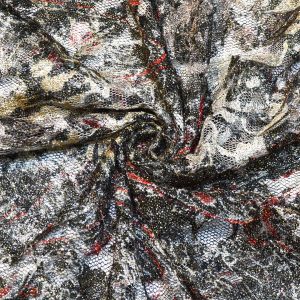 Koronka Sylwestrowa Italia - Szary/Złoty/Czerwony