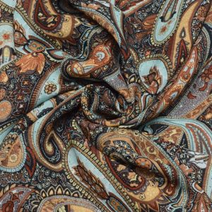 Szyfon Drukowany Wzory Orientalne