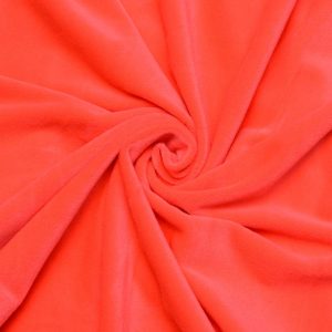 Welur Supersoft Neon Koral