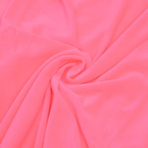 Welur Supersoft Różowy Neon
