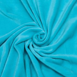 Welur Supersoft Turkusowy