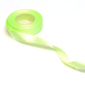 Wstążka Atłasowa Neonowa Zieleń 20 mm